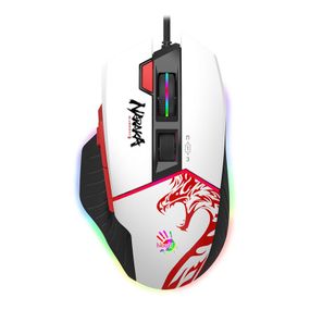 Миша ігрова A4Tech W95 Max Bloody, колір білий+чорний, активоване ПЗ