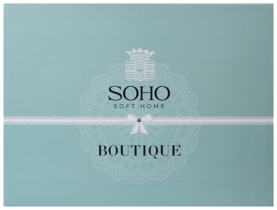 Комплект постільної білизни Soho Євро Boutique 200х230 см Venzel Rosy | Зображення 3