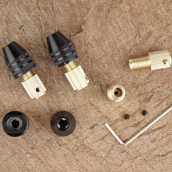 Трехкулачковый мини патрон на вал Ø2,3мм