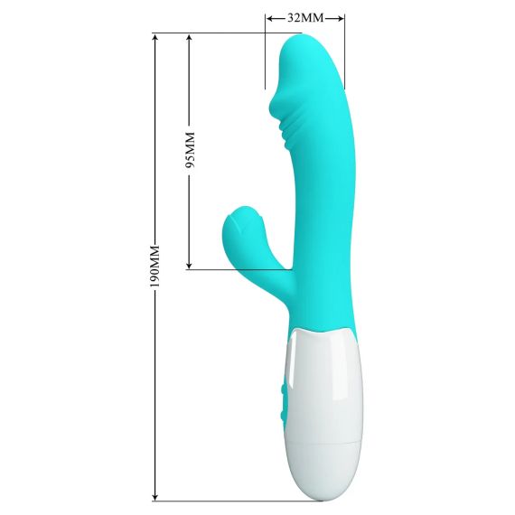 Вібратор серії Pretty Love — SNAPPY light blue, BI-014173-A1 Sex Aura | Зображення 9
