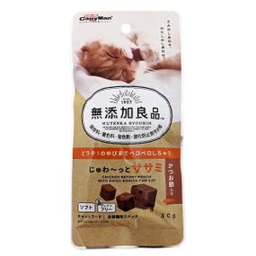 Ласощі CattyMan Chicken Bonito з куркою та макреллю для дорослих котів 30 гр