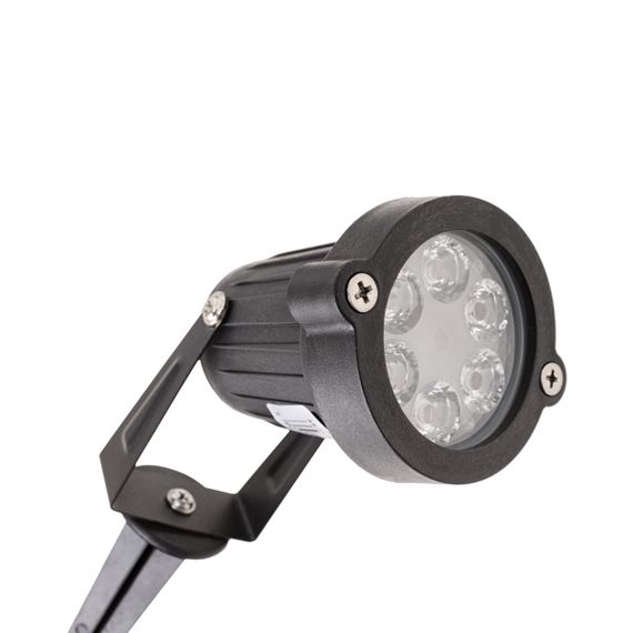 Грунтовый светильник LED 6W RED IP65 BK (AS-14) | Зображення 2