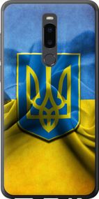 Чехол на Meizu Note 8 Флаг и герб Украины 1 "375u-1610-17620"
