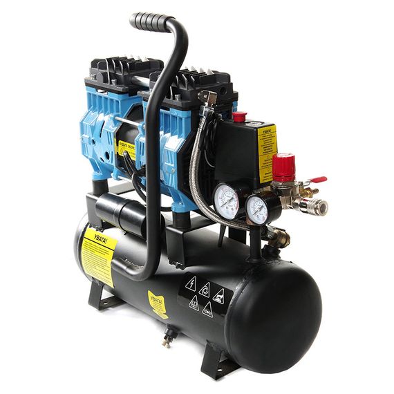 Компресор двоциліндровий безоливний 0,6 кВт 152 л/хв 8бар 9 л APRO 8501701 | Зображення 3