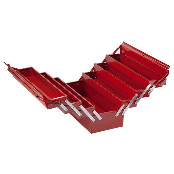 Ящик інструментальний металевий 450 мм, 7 секцій INTERTOOL HT-5047 | Зображення 2