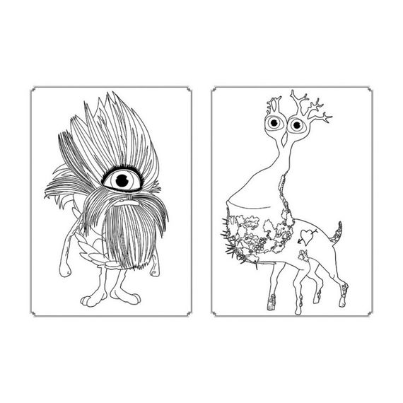 Раскраска Магия цвета. Волшебный мир Ранок 1807005 с наклейками | Зображення 2