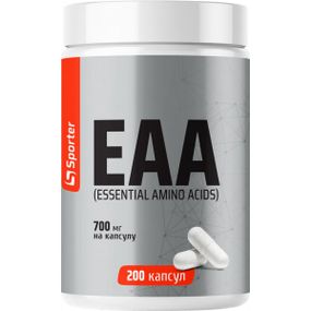 Амінокислоти Sporter Essential Amino 700 мг 200 капсул