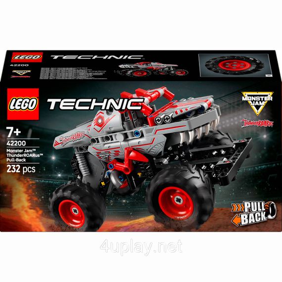 Конструктор LEGO Technic Monster Jam ThunderROARus с инерционным двигателем Динозавр монстр-трак