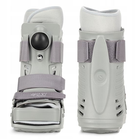 Чобіт ортопедичний, пневматичний 4FIZJO MED з регулюванням тиску Size L Grey (P-5905973407328) | Зображення 8