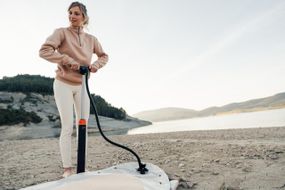 Насос ручний EASY для SUP-дошки/каяка 2-сторонньої дії 20 psi - One Size