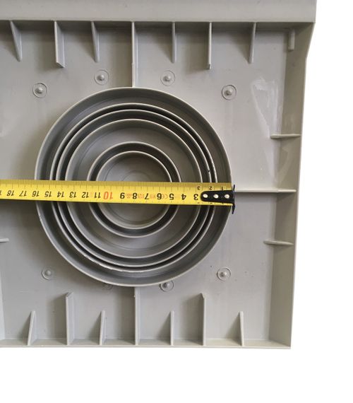 Колодязь кабельний пластиковий ККп-3 з кришкою 300х300х300мм Ny95505629 | Зображення 1