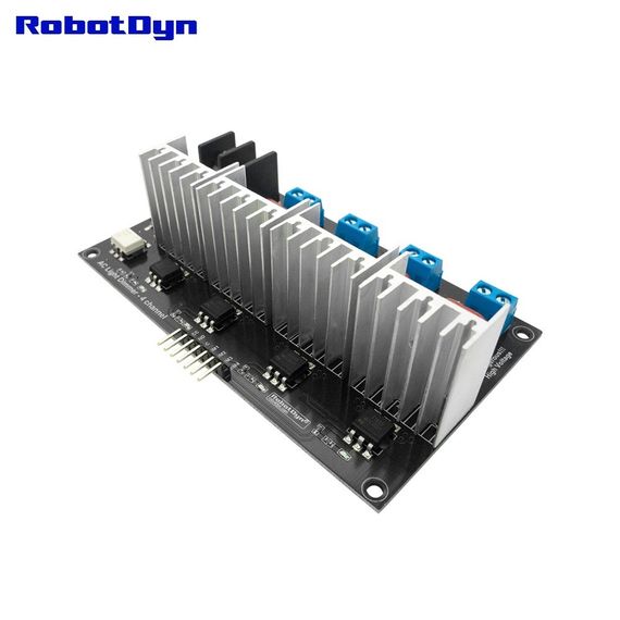 Діммер змінного струму чотирьохканальний 110 / 220V 10A RobotDyn