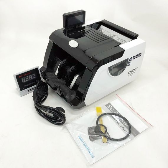 Счетная машинка для денег, счетчик банкнот Bill Counter GR-6200 c YS-553 детектором UV | Зображення 6