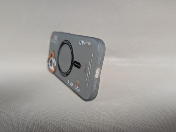 Чохол для iPhone 16 / Айфон 16 RbooT, магнітний чохол MagSafe, захисний, сірий | Зображення 4