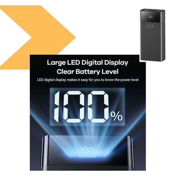 Power Bank Потужний 20000mAh Remax RPP-672 (234582520_909) | Зображення 1