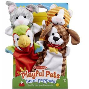 Набор для творчества Melissa&amp;Doug Кукольный театр Домашние животные (MD19084)