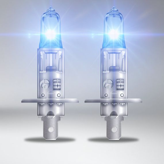 Комплект галогеновых ламп Osram H1 12V 55W P14.5s Cool Blue Intense Next Gen +100% 2шт/комп (64150CBN-HCB) | Зображення 2