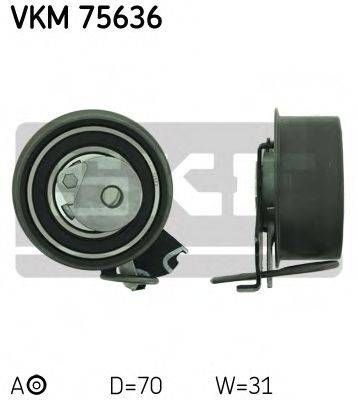 Ролик натяжний HYUNDAI, KIA (Вир-во SKF) SKF VKM75636 на HYUNDAI TRAJET (FO)