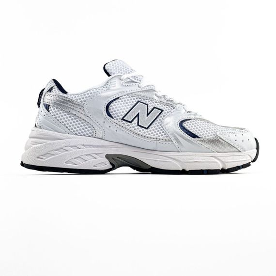 Демісезонні кросівки весна літо  New Balance колір  білий/срібний | Зображення 2