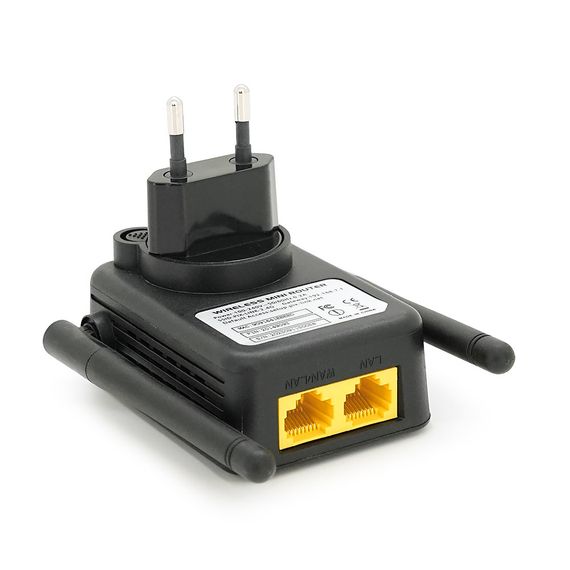 Підсилювач WiFi сигналу з 2-ма вбудованими антенами LV-WR17, живлення 220V | Зображення 3