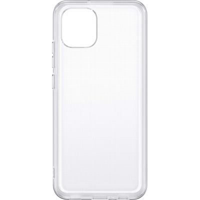 Чехол для мобильного телефона Samsung A03 Soft Clear Cover Transparent (EF-QA035TTEGRU)
