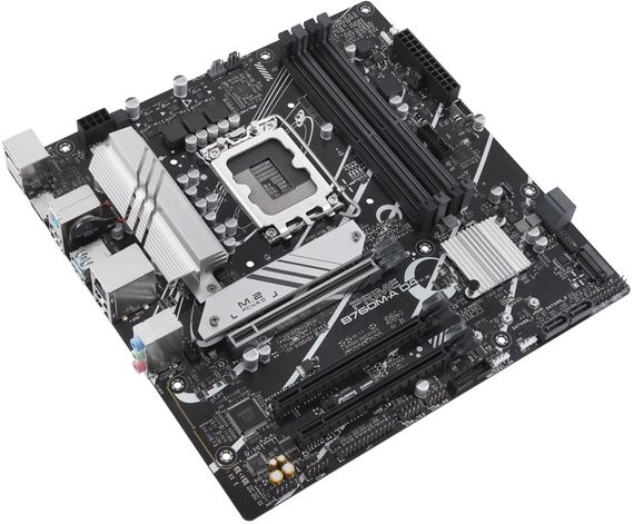 Материнcька плата ASUS  PRIME B760M-A D4-CSM s1700 B760 4xDDR4 M.2 HDMI DP mATX CSM (90MB1D00-M1EAYC) | Зображення 4