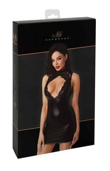 Платье Noir Handmade F343 Powerwetlook and lace mini skirt - S sexstyle | Зображення 6