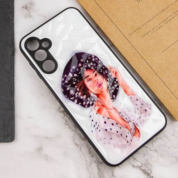TPU+PC чохол Prisma Ladies для Samsung Galaxy A04s TPU+PC, Girl in a hat | Зображення 2