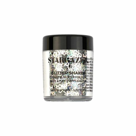 Глиттер-шейкер (блестки) Голографический Алфавит Stargazer Shapes Glitter Shaker Holo Alphabet
