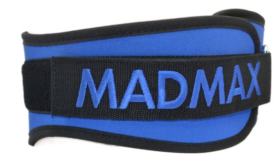 Пояс для важкої атлетики MadMax MFB-421 Simply the Best неопреновий Blue XXL | Зображення 4