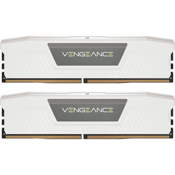 Модуль памяти для компьютера DDR5 32GB (2x16GB) 5200 MHzVengeance White Corsair (CMK32GX5M2B5200C40W)
