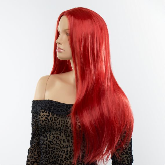 Перука пряма Fetish Hair червона, 70 см | Зображення 1