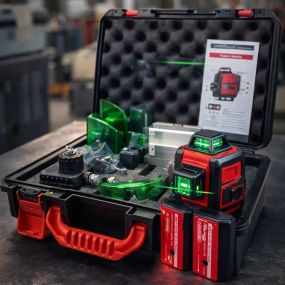 Лазерный уровень 4D 16 линий с проекцией 360°