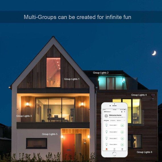 Димер CCT PROLUM Wi-Fi TUYA TOUCH 18A Series: HomeLink | Зображення 7