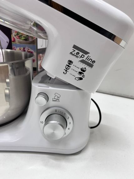 Тестомес миксер 3 в 1 Zepline ZP-9832 White 3500 Вт 5 л белый | Зображення 3