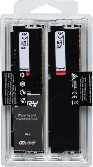 Память ПК Kingston DDR5 16GB KIT (8GBx2) 5200 FURY Beast KF552C40BBK2-16 | Зображення 5