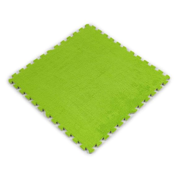 Пол-пазл плюшевий САЛАТОВИЙ 60*60*1cm (D) SW-00002095