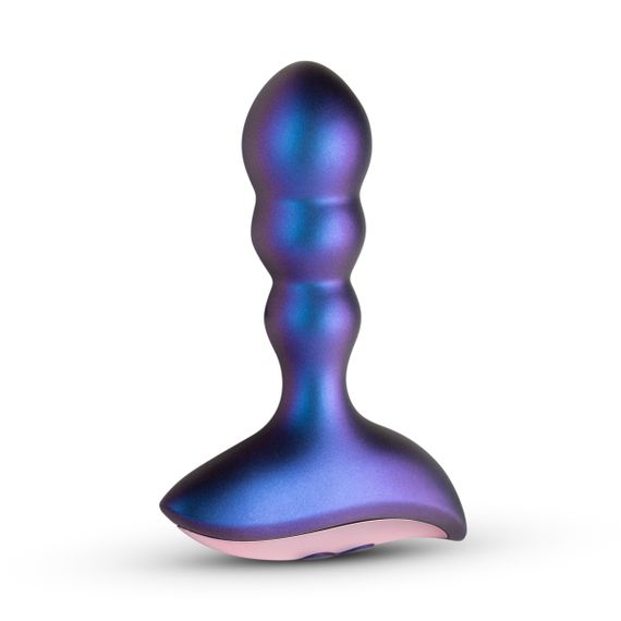 Анальна пробка з вібрацією Hueman Interstellar Remote-Controlled Anal Vibrator, фіолетова | Зображення 3