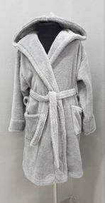 Халат Zeron 127777 Туреччина   Велсофт Сірий