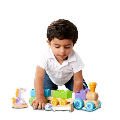 Ігровий набір Melissa&amp;Doug дерев&apos;яний потяг з тваринами (MD14608) | Зображення 2