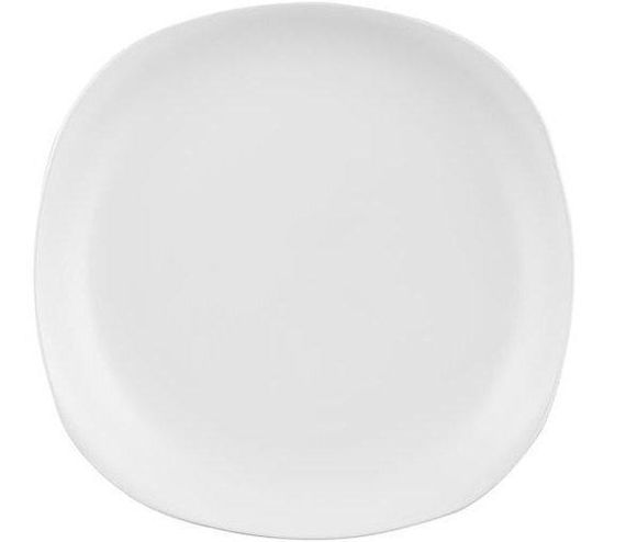 Тарілка десертна квадратна Ardesto Molize White AR-2927-MW 20х20 см