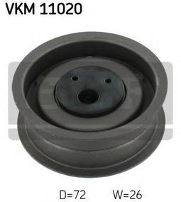 Натяжний ролик, ременя ГРМ (Вир-во SKF) SKF VKM11020 на AUDI 4000 (89, 89Q, 8A, B3)
