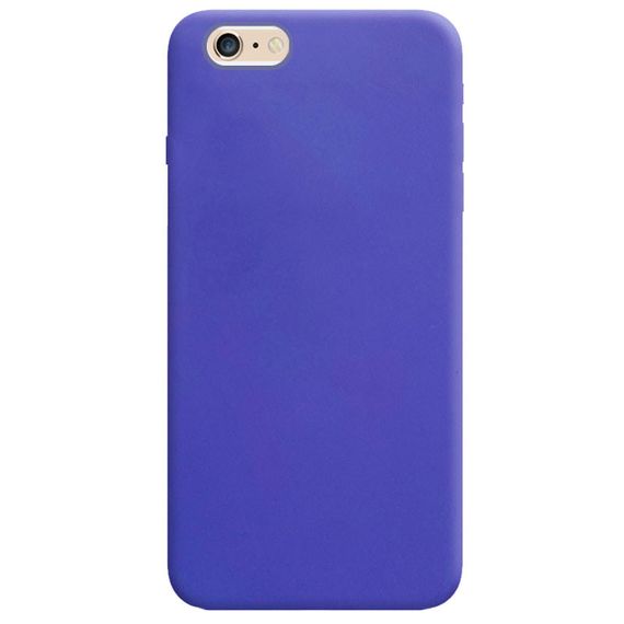 Силіконовий чохол Candy для Apple iPhone 6/6s plus (5.5") Бузковий