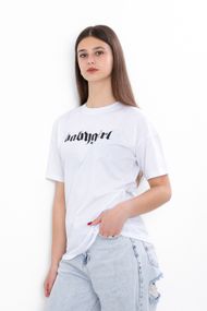 Футболка для дівчинки (підліткова) Носи своє 140 Білий (p-13833-200692)
