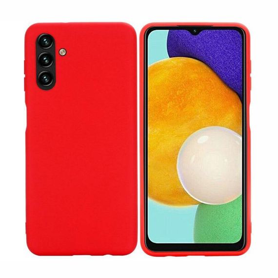 Чохол Candy Silicone для Samsung Galaxy A04s колір Червоний | Зображення 2