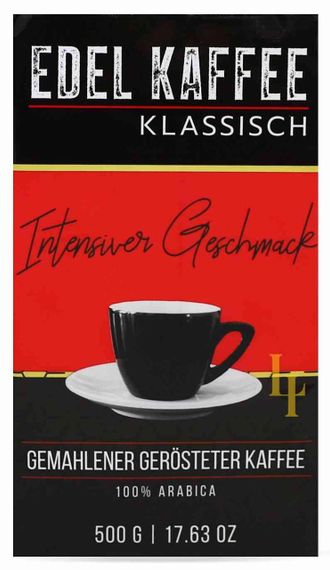 Кава натуральна мелена EDEL Kaffee 500 г (Німеччина)
