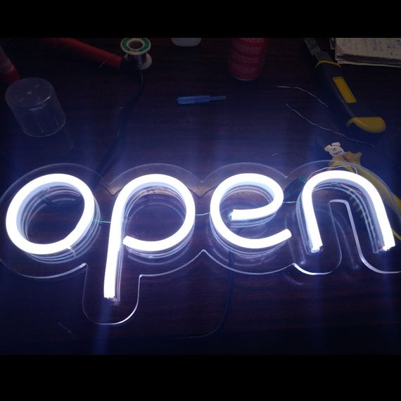 Неоновий світильник Відкрито 420х240 acr-n000007 | Зображення 2