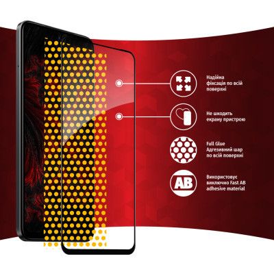 Стекло защитное Intaleo Full Glue Xiaomi Redmi Note 12S (1283126564956) | Зображення 6