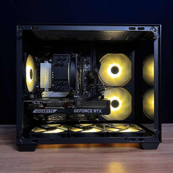 Збірка на замовлення: ігровий ПК AeroCool Dryft Mini Tower / AMD Ryzen 5 7500F (6 (12) ядер по 3,7 - 5,0 ГГц) / 32 ГБ DDR5 / 1000 ГБ SSD M.2 / nVidia GeForce RTX 5070, 12 ГБ GDDR7, 192-bit / 750 Вт | Зображення 7