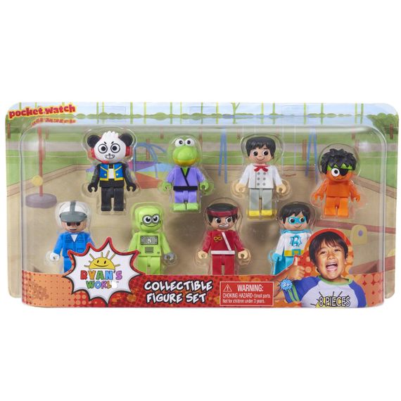 Набор мини-фигурок Just Play Ryan's World 8-Piece Mini Collectible Figure Set | Зображення 2